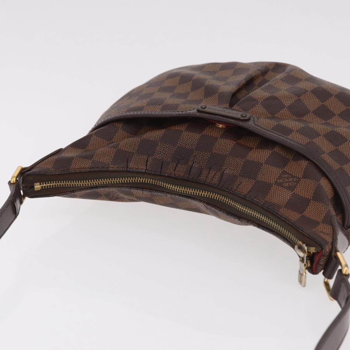 LOUIS VUITTON Damier Ebene Bloomsbury PM Shoulder Bag N42251 LV Auth 189907