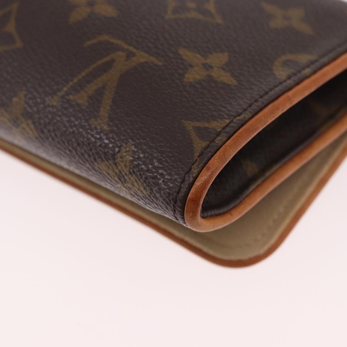 LOUIS VUITTON Monogram Pochette Twin GM Shoulder Bag M51852 LV Auth 189908A