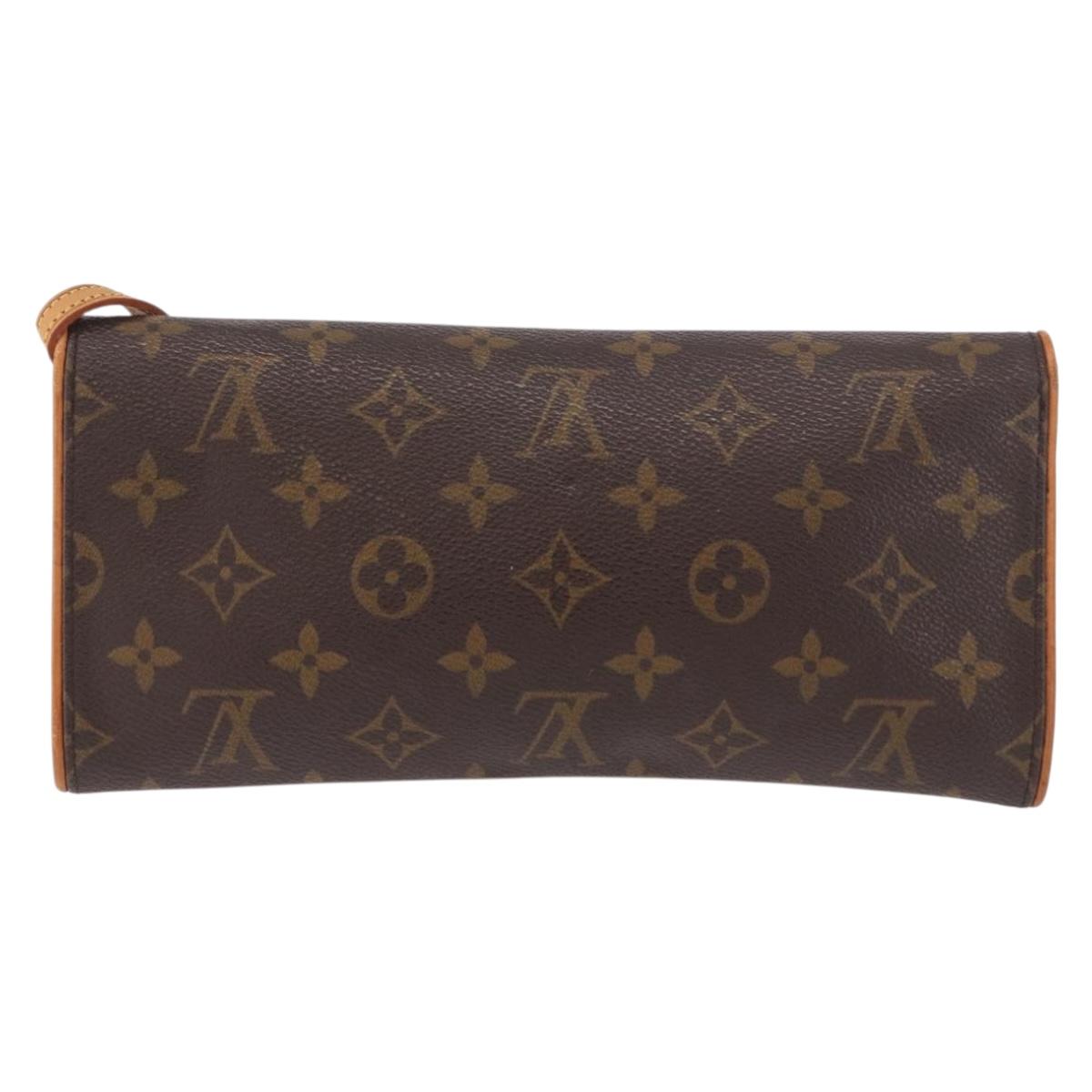 LOUIS VUITTON Monogram Pochette Twin GM Shoulder Bag M51852 LV Auth 189908A