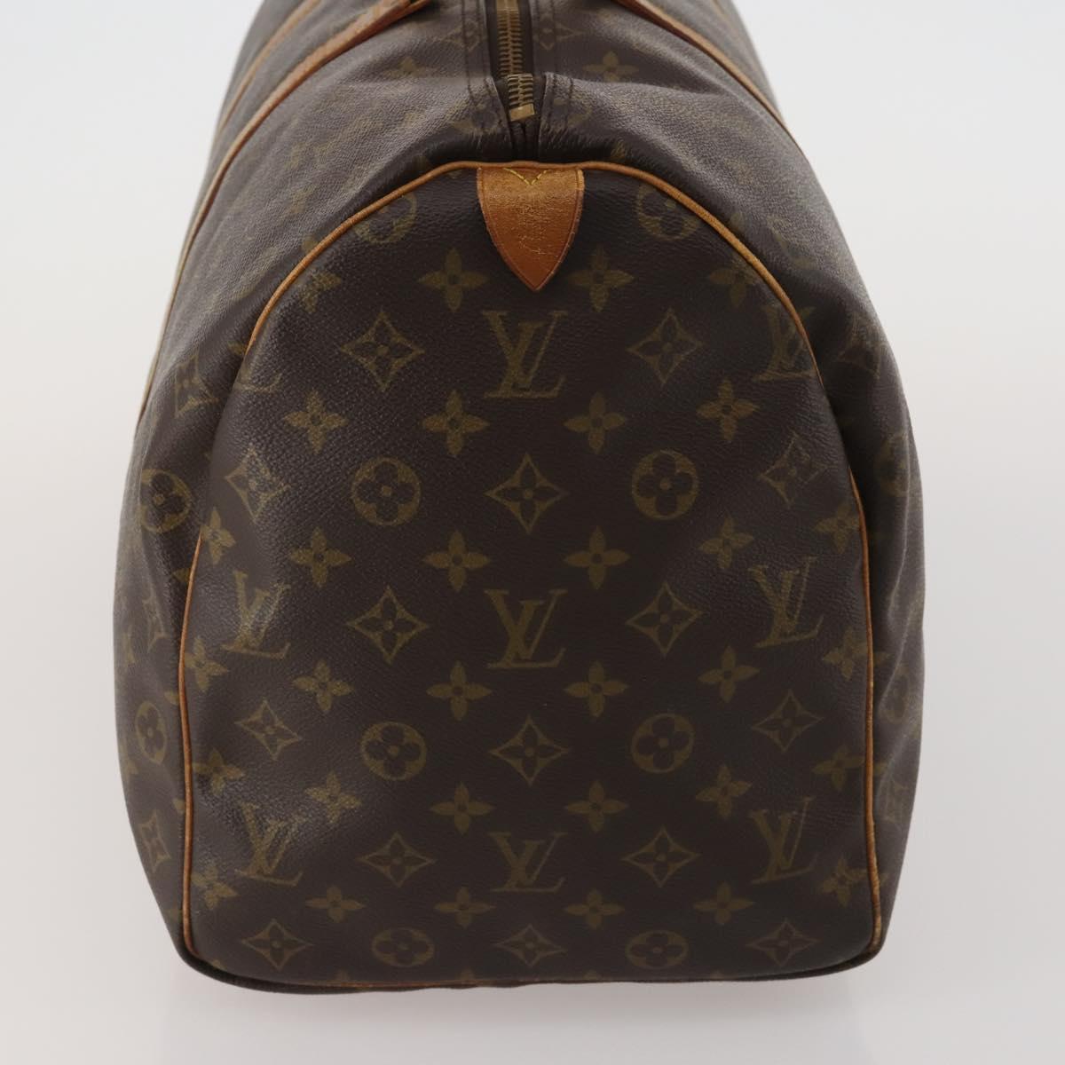 LOUIS VUITTON Monogram Keepall 50 Boston Bag M41426 LV Auth 189909