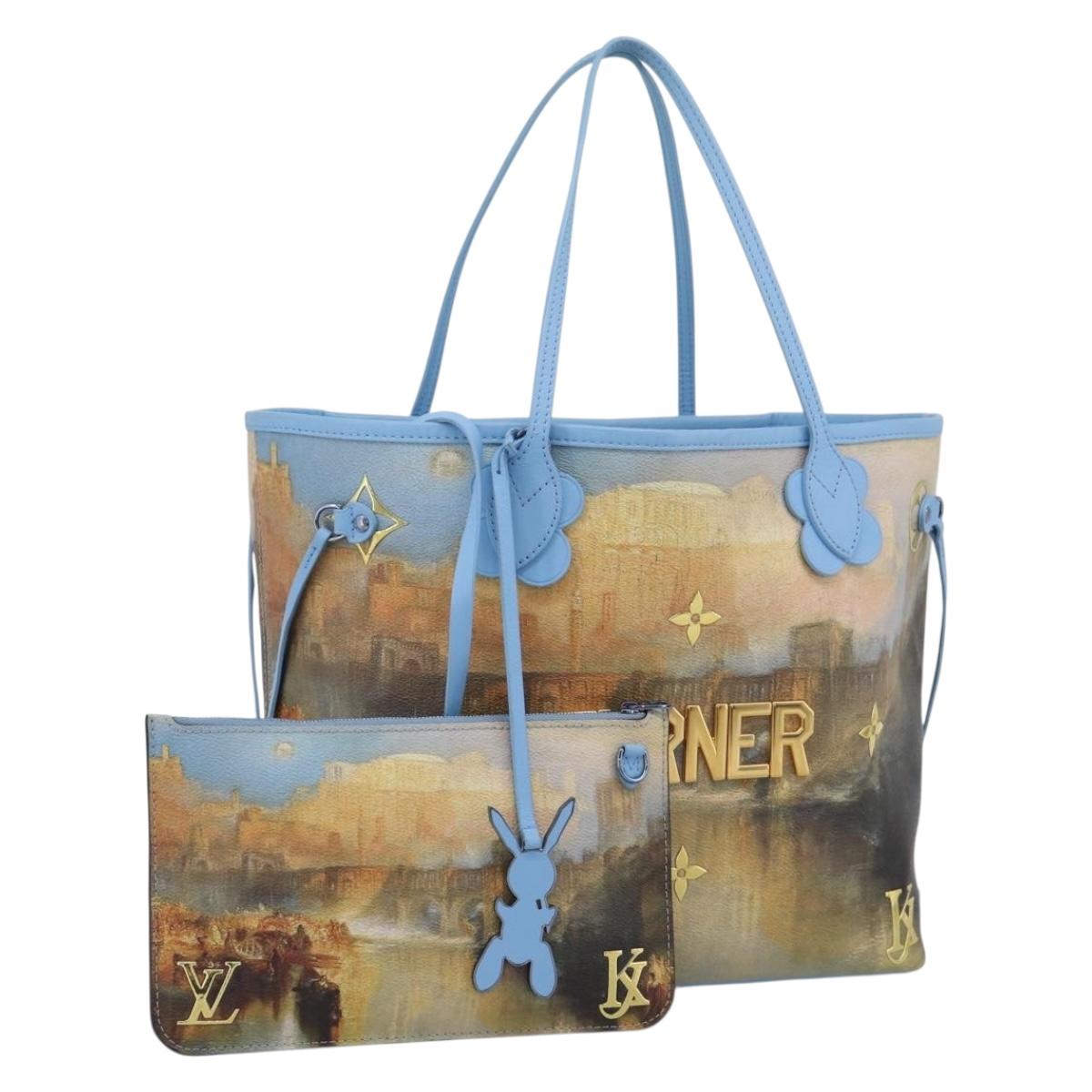 LOUIS VUITTON Masters Collection TURNER Neverfull MM Bag M43318 Auth 189911SM