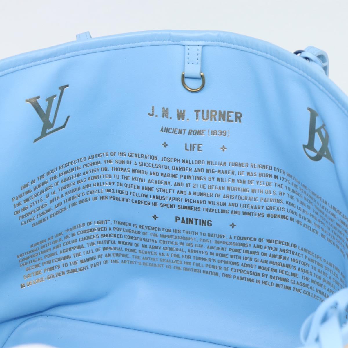 LOUIS VUITTON Masters Collection TURNER Neverfull MM Bag M43318 Auth 189911SM