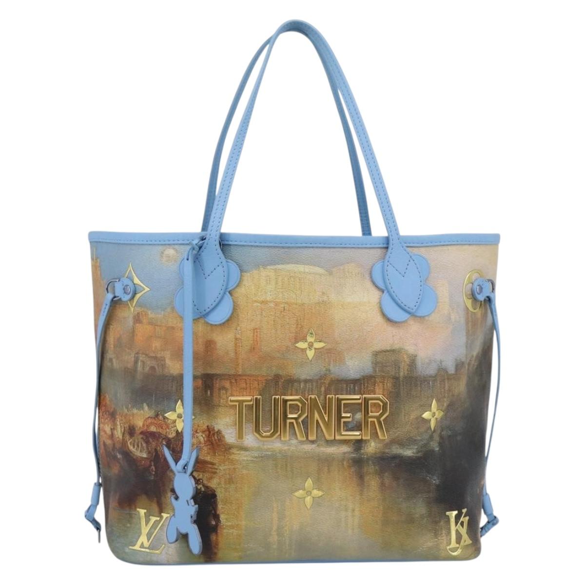 LOUIS VUITTON Masters Collection TURNER Neverfull MM Bag M43318 Auth 189911SM