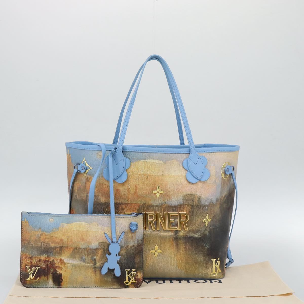 LOUIS VUITTON Masters Collection TURNER Neverfull MM Bag M43318 Auth 189911SM