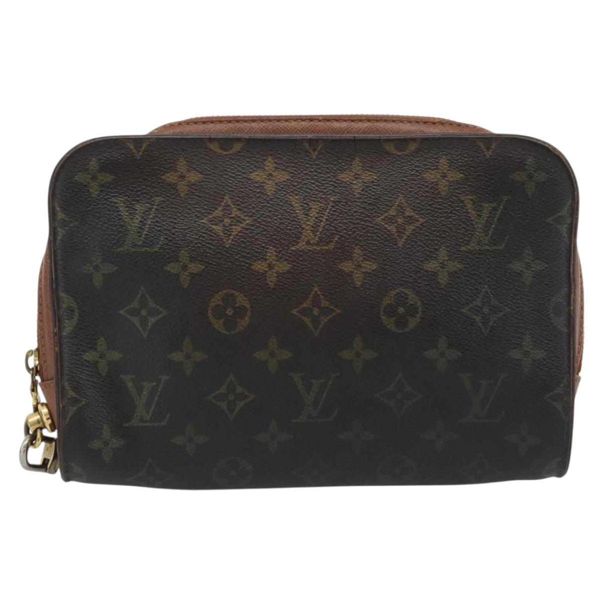 LOUIS VUITTON Monogram Orsay Clutch Bag M51790 LV Auth 189949