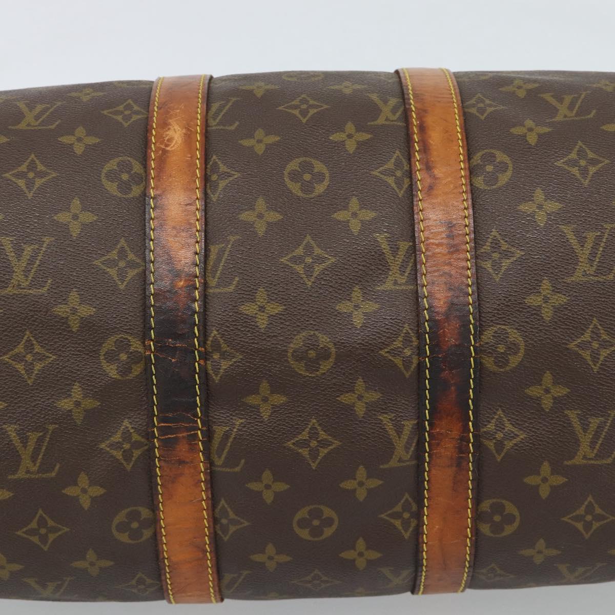 LOUIS VUITTON Monogram Keepall 45 Boston Bag M41428 LV Auth 189964