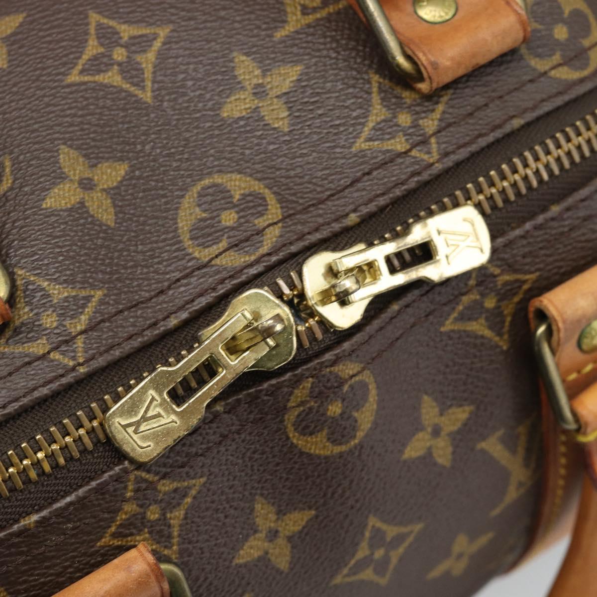 LOUIS VUITTON Monogram Keepall 45 Boston Bag M41428 LV Auth 189980