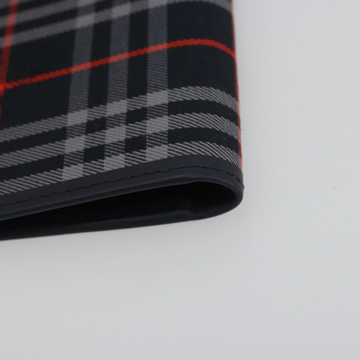 BURBERRY Nova Check Day Planner Cover Canvas Navy Auth 189993A