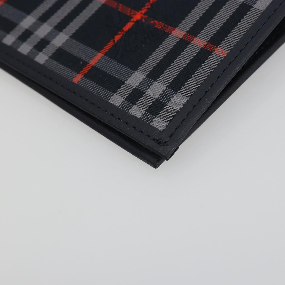 BURBERRY Nova Check Day Planner Cover Canvas Navy Auth 189993A