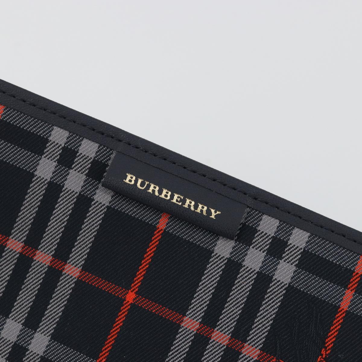 BURBERRY Nova Check Day Planner Cover Canvas Navy Auth 189993A