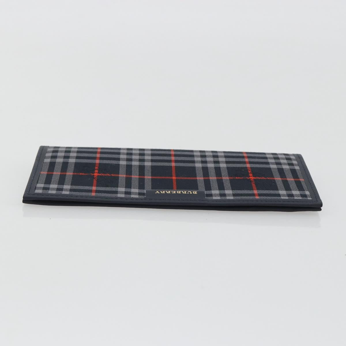 BURBERRY Nova Check Day Planner Cover Canvas Navy Auth 189993A