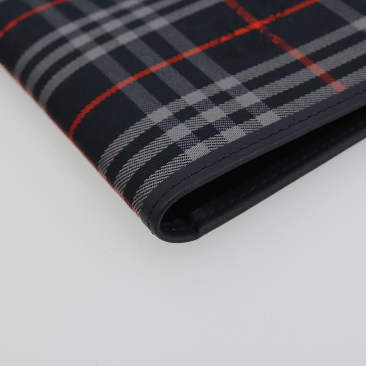 BURBERRY Nova Check Day Planner Cover Canvas Navy Auth 189993A