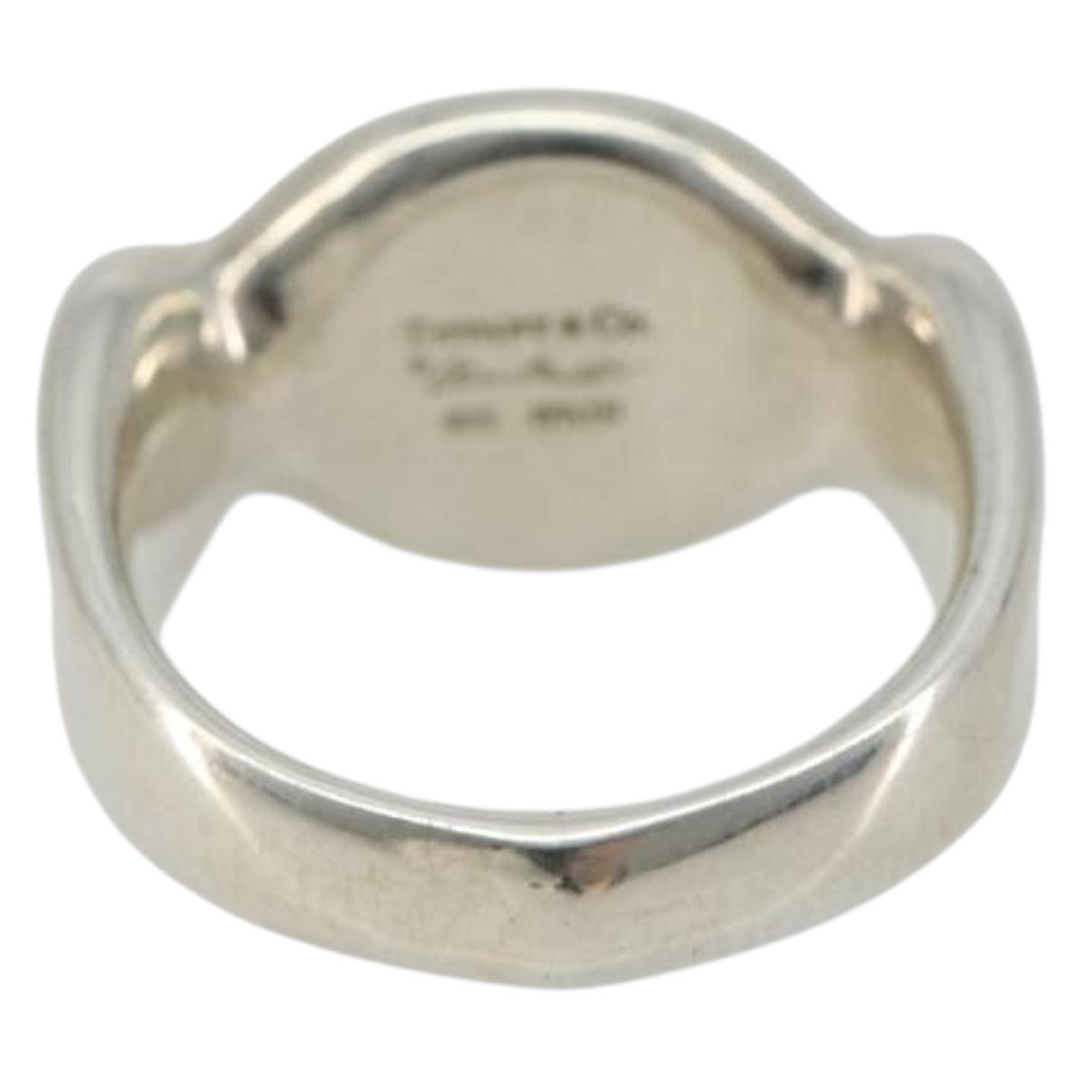 TIFFANY&Co. Ring Ag925 Silver Auth 189998