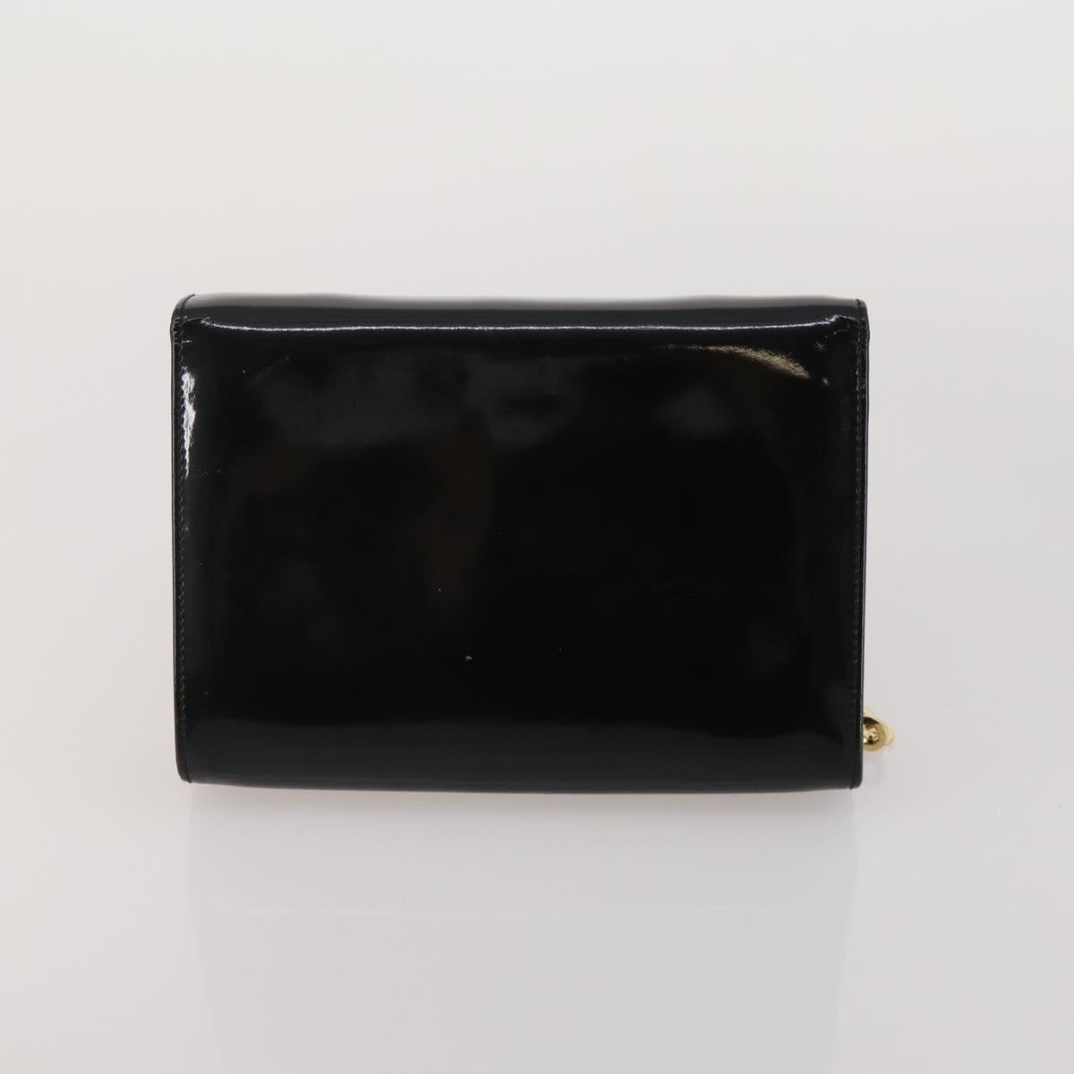 Salvatore Ferragamo Vala Shoulder Bag Leather 2 Set Black Auth 190004