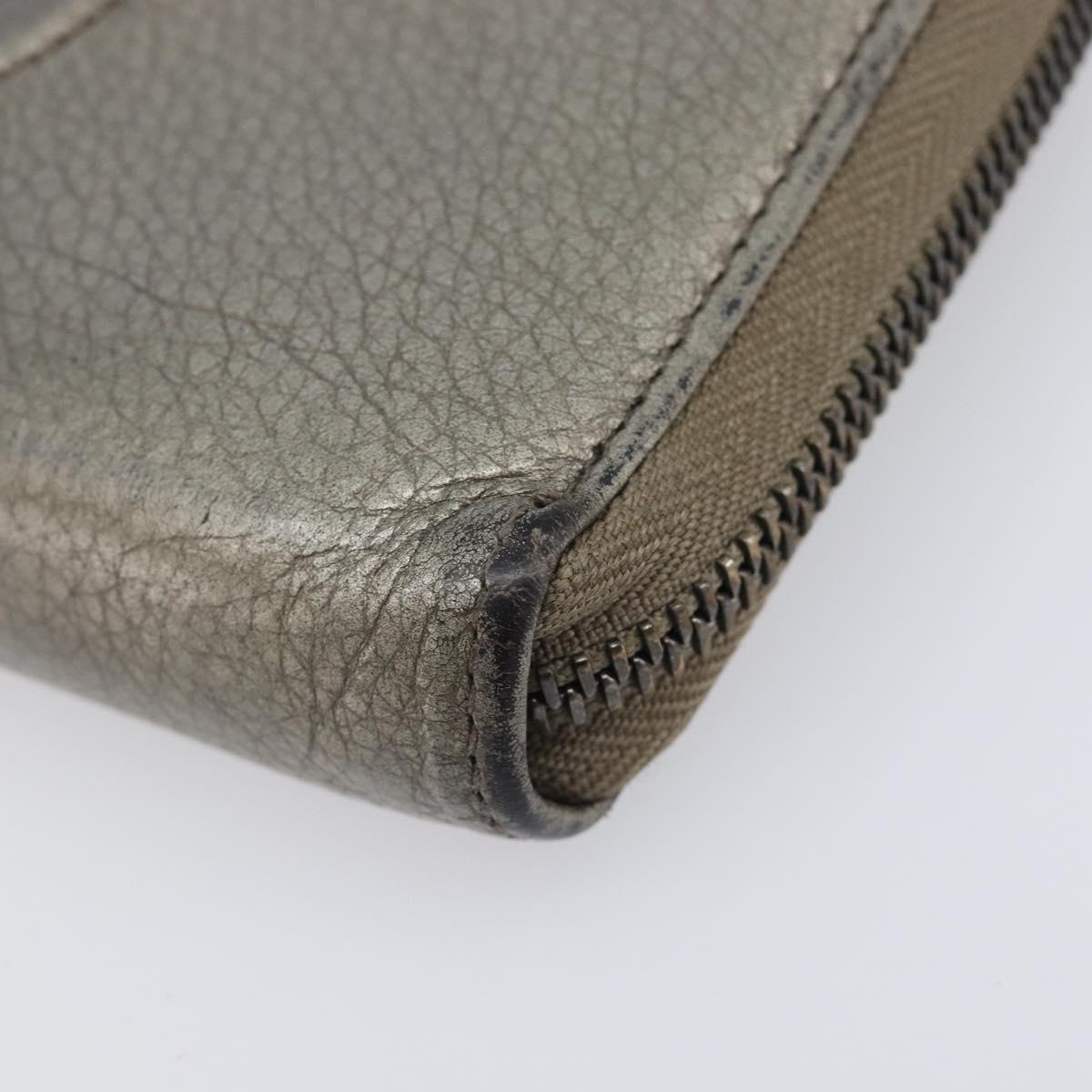 GUCCI GG Canvas Wallet PVC Leather 5 Set Beige Brown black Auth 190013