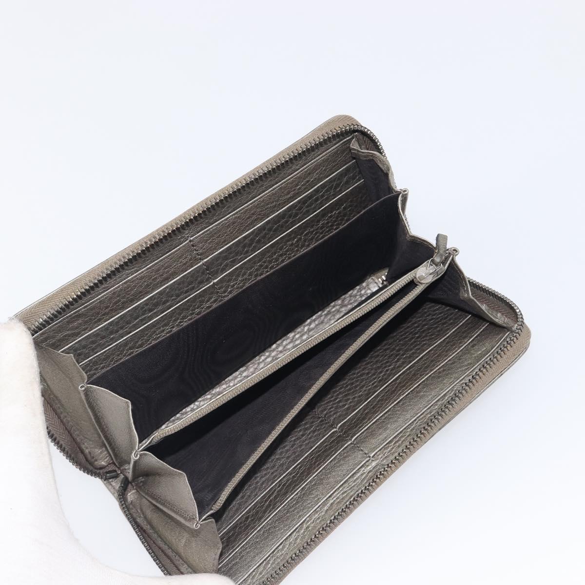GUCCI GG Canvas Wallet PVC Leather 5 Set Beige Brown black Auth 190013