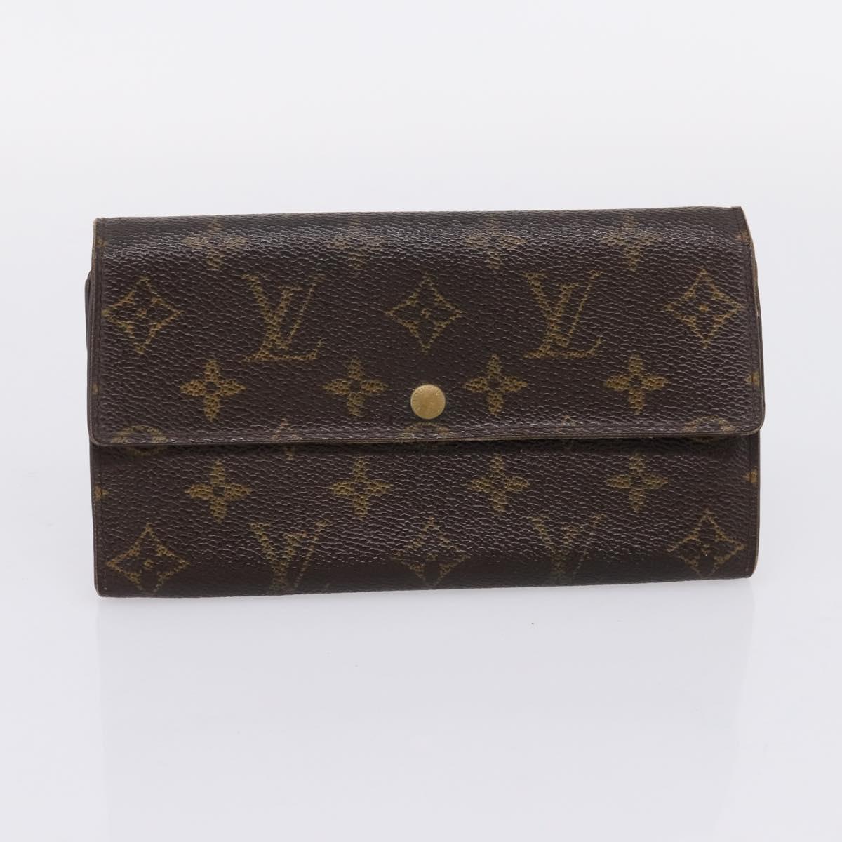 LOUIS VUITTON Monogram Damier Pouch Bracelet Wallet 6 Set LV Auth 190014