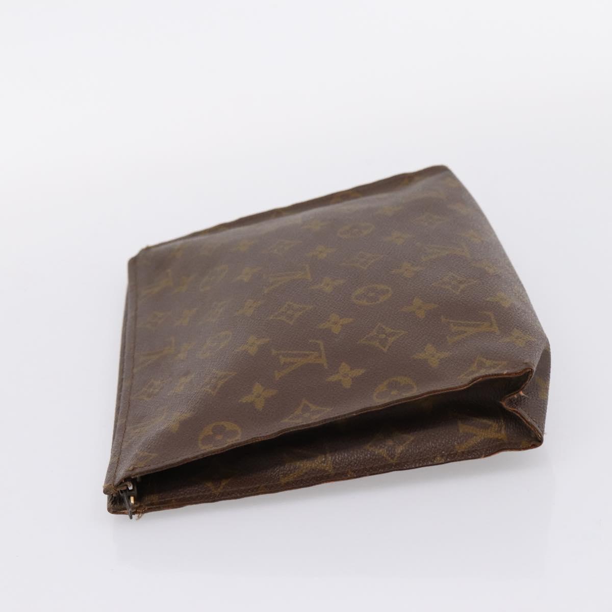 LOUIS VUITTON Monogram Damier Pouch Bracelet Wallet 6 Set LV Auth 190014