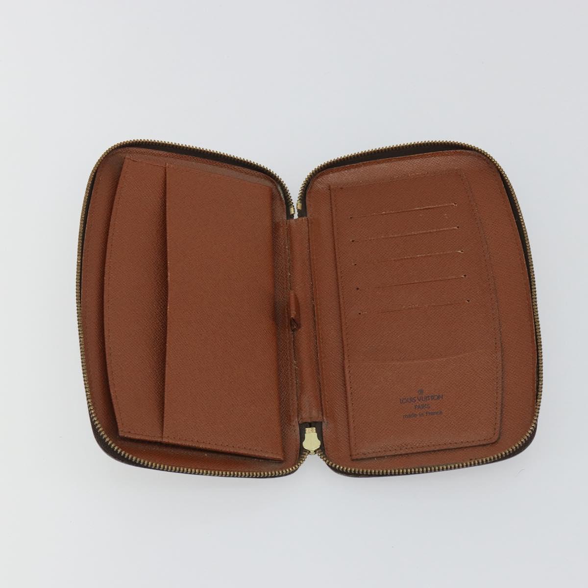LOUIS VUITTON Monogram Agenda Jeode Travel Case M62950 LV Auth 190029