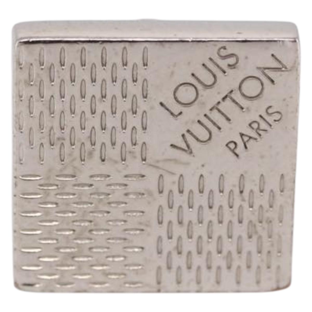 LOUIS VUITTON Damier Graphite Buton de Manchette Cuffs LV Auth 190032