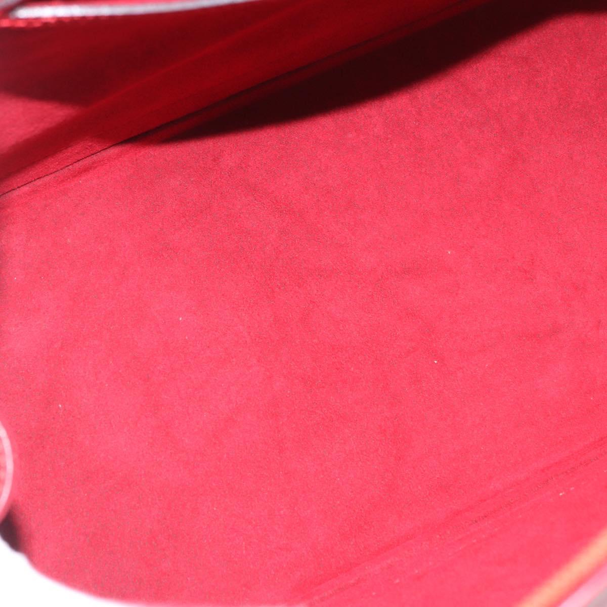 LOUIS VUITTON Epi Alma Hand Bag Castilian Red M52147 LV Auth 190072V