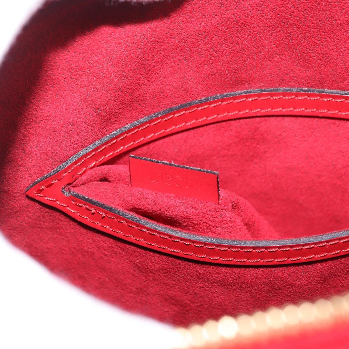 LOUIS VUITTON Epi Alma Hand Bag Castilian Red M52147 LV Auth 190072V