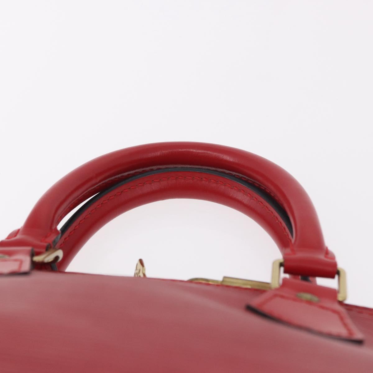 LOUIS VUITTON Epi Alma Hand Bag Castilian Red M52147 LV Auth 190072V
