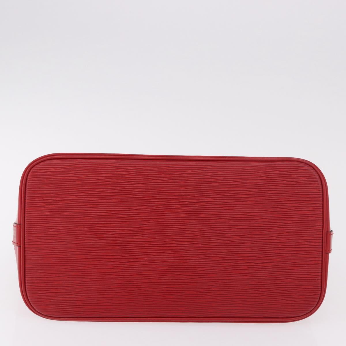 LOUIS VUITTON Epi Alma Hand Bag Castilian Red M52147 LV Auth 190072V