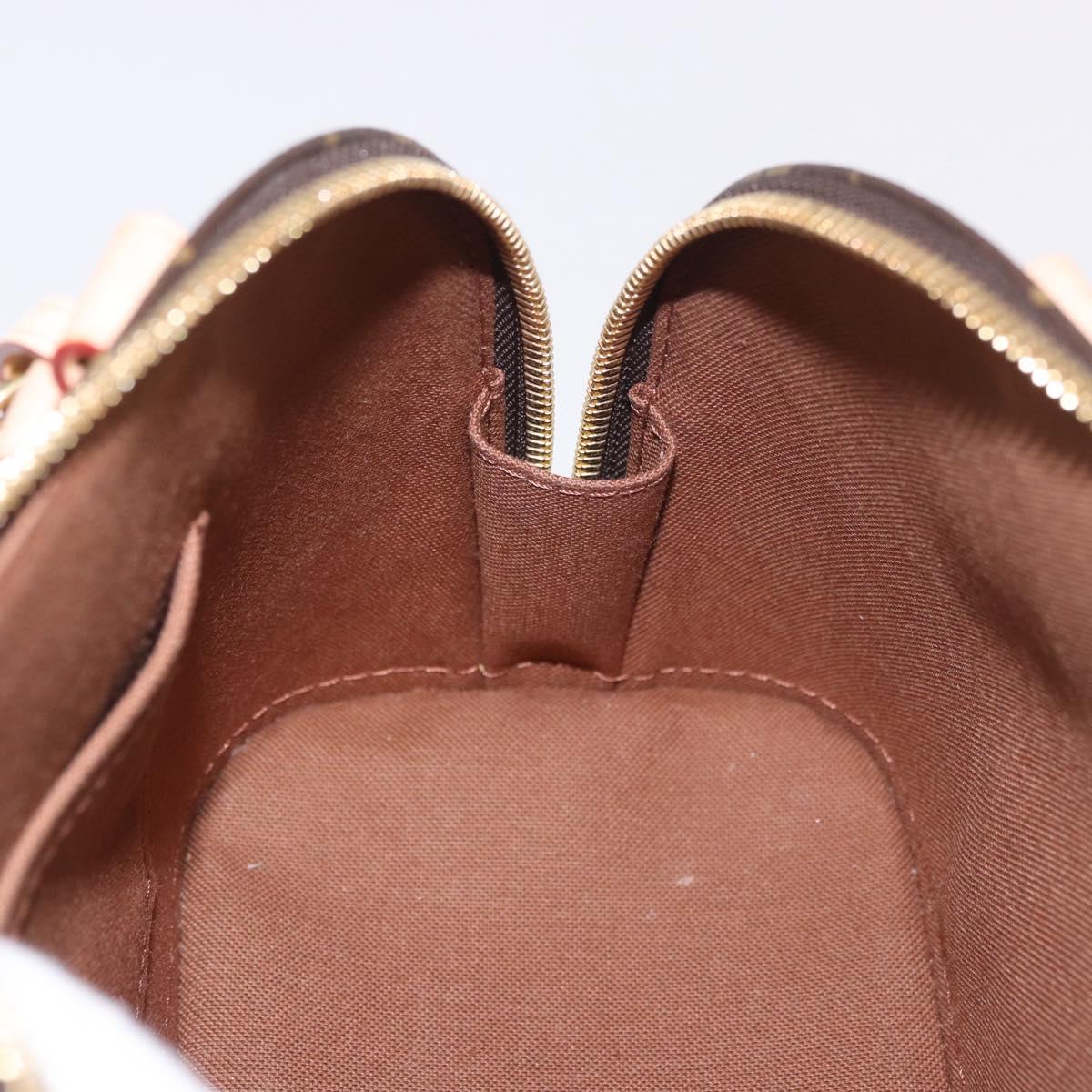 LOUIS VUITTON Monogram Alma BB Hand Bag 2way M53152 LV Auth 190077SAM