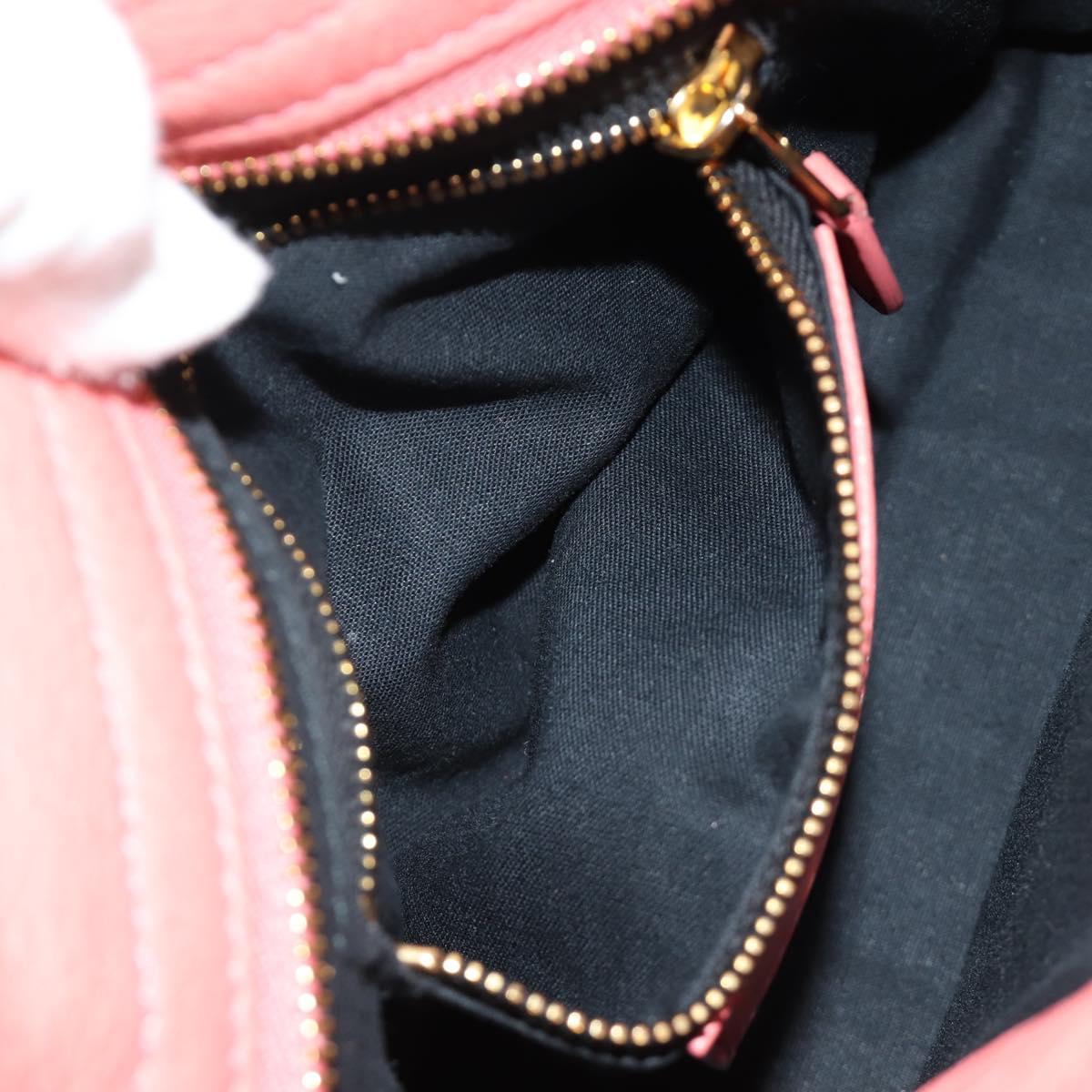 BALENCIAGA Giant Mini City Hand Bag Leather 2way Pink Gold 309544 Auth 190081SAM