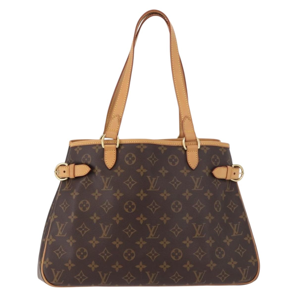 LOUIS VUITTON Monogram Batignolles Horizontal Tote Bag M51154 LV Auth 190082SAV