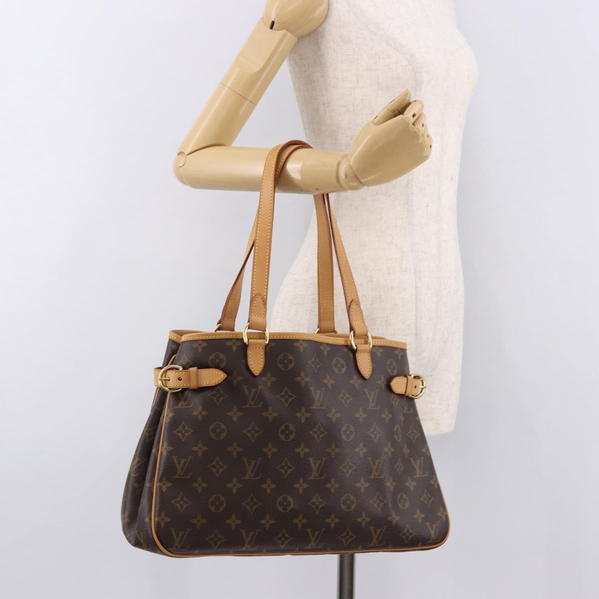 LOUIS VUITTON Monogram Batignolles Horizontal Tote Bag M51154 LV Auth 190082SAV
