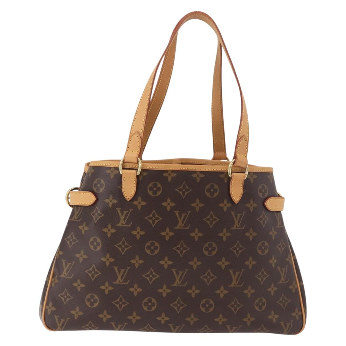 LOUIS VUITTON Monogram Batignolles Horizontal Tote Bag M51154 LV Auth 190082SAV