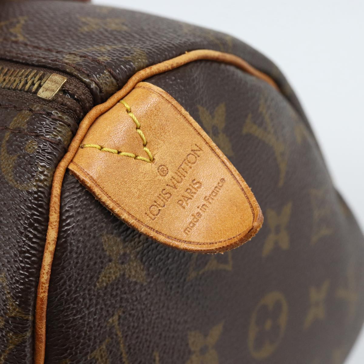 LOUIS VUITTON Monogram Speedy 25 Hand Bag M41528 LV Auth 190084A