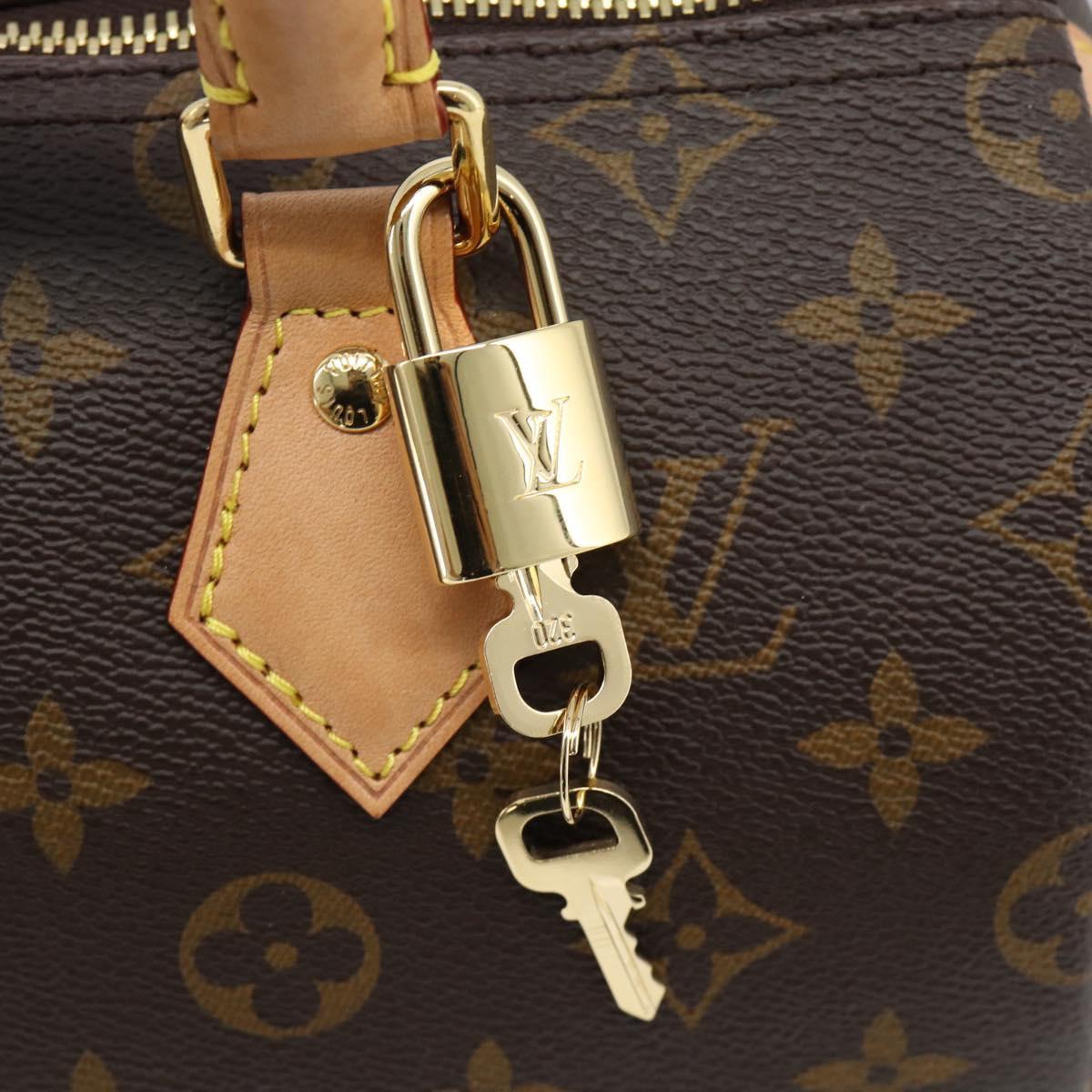 LOUIS VUITTON Monogram Speedy Bandouliere 25 Hand Bag 2way M45948 Auth 190087SAM