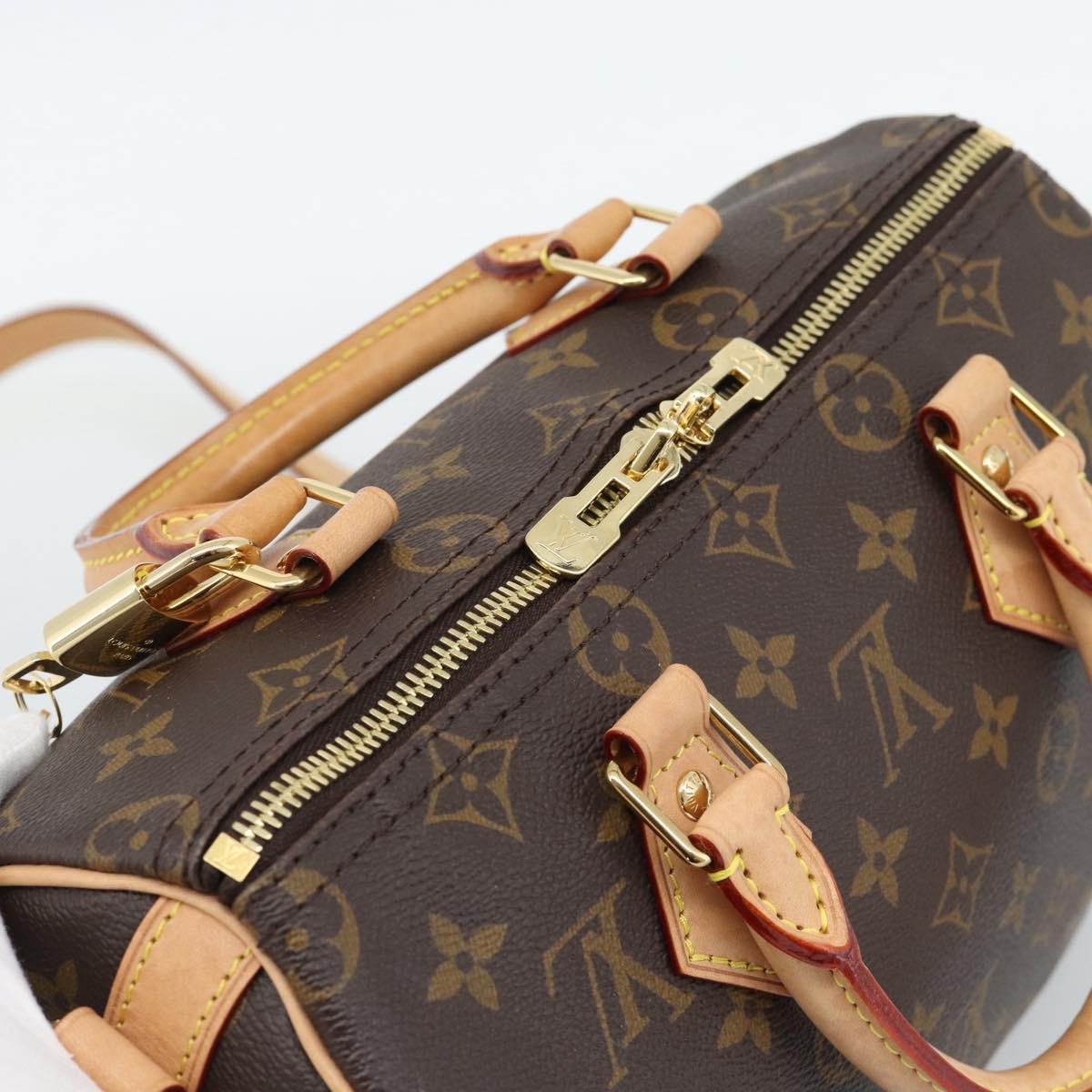 LOUIS VUITTON Monogram Speedy Bandouliere 25 Hand Bag 2way M45948 Auth 190087SAM