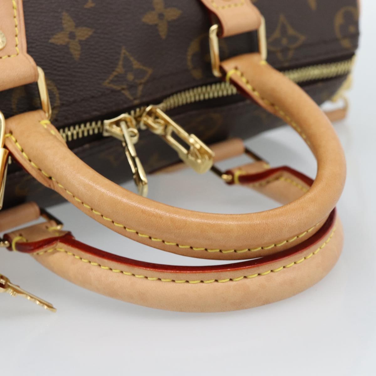 LOUIS VUITTON Monogram Speedy Bandouliere 25 Hand Bag 2way M45948 Auth 190087SAM