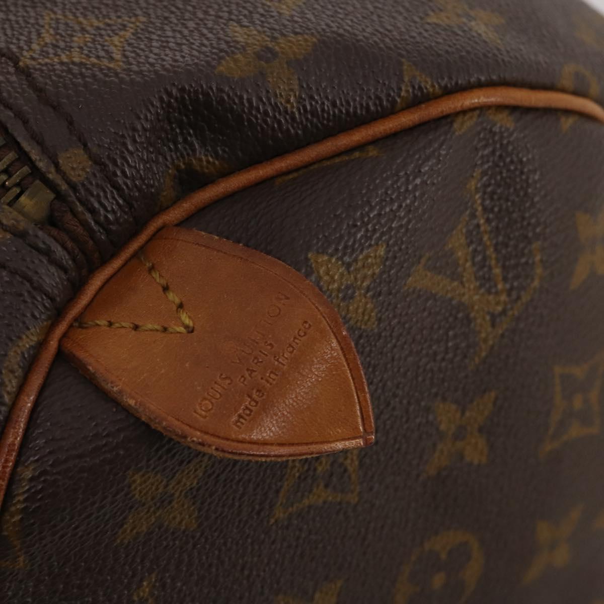 LOUIS VUITTON Monogram Keepall 45 Boston Bag M41428 LV Auth 190103