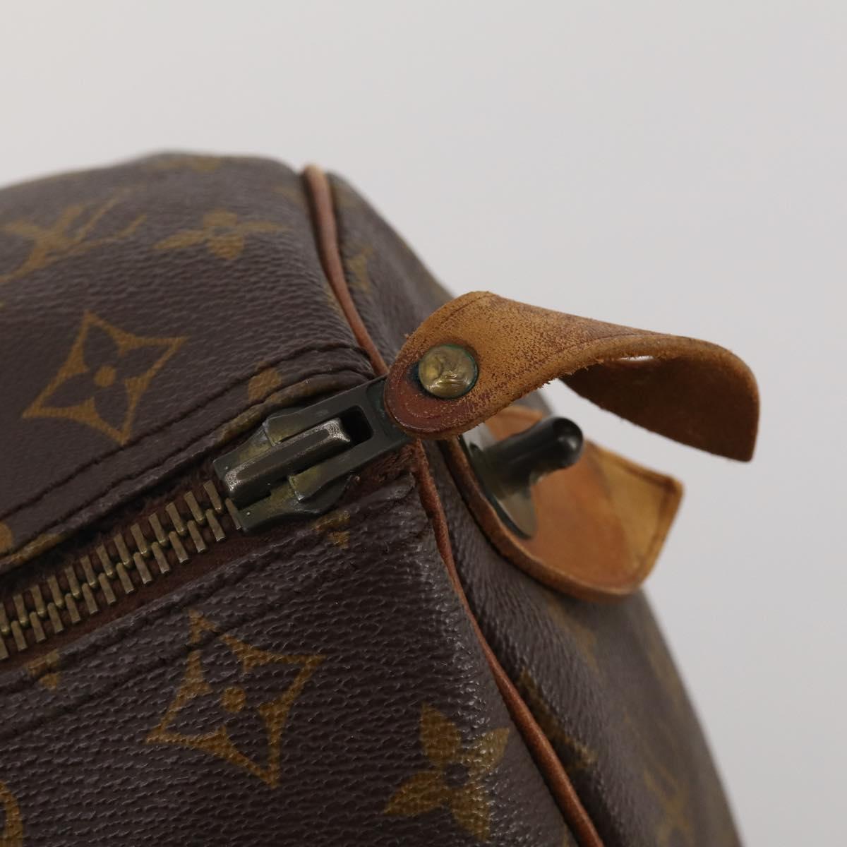 LOUIS VUITTON Monogram Keepall 45 Boston Bag M41428 LV Auth 190103