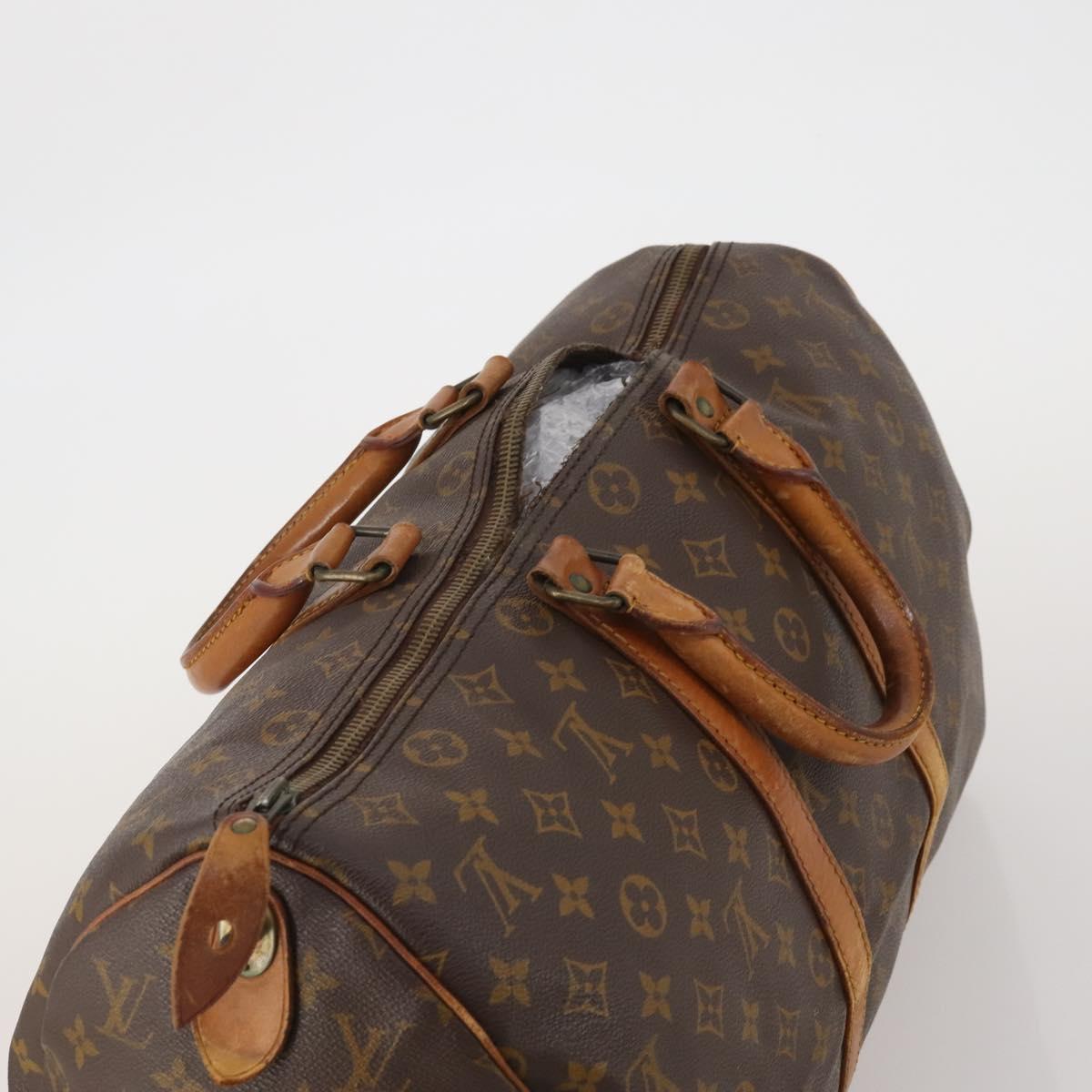 LOUIS VUITTON Monogram Keepall 45 Boston Bag M41428 LV Auth 190103
