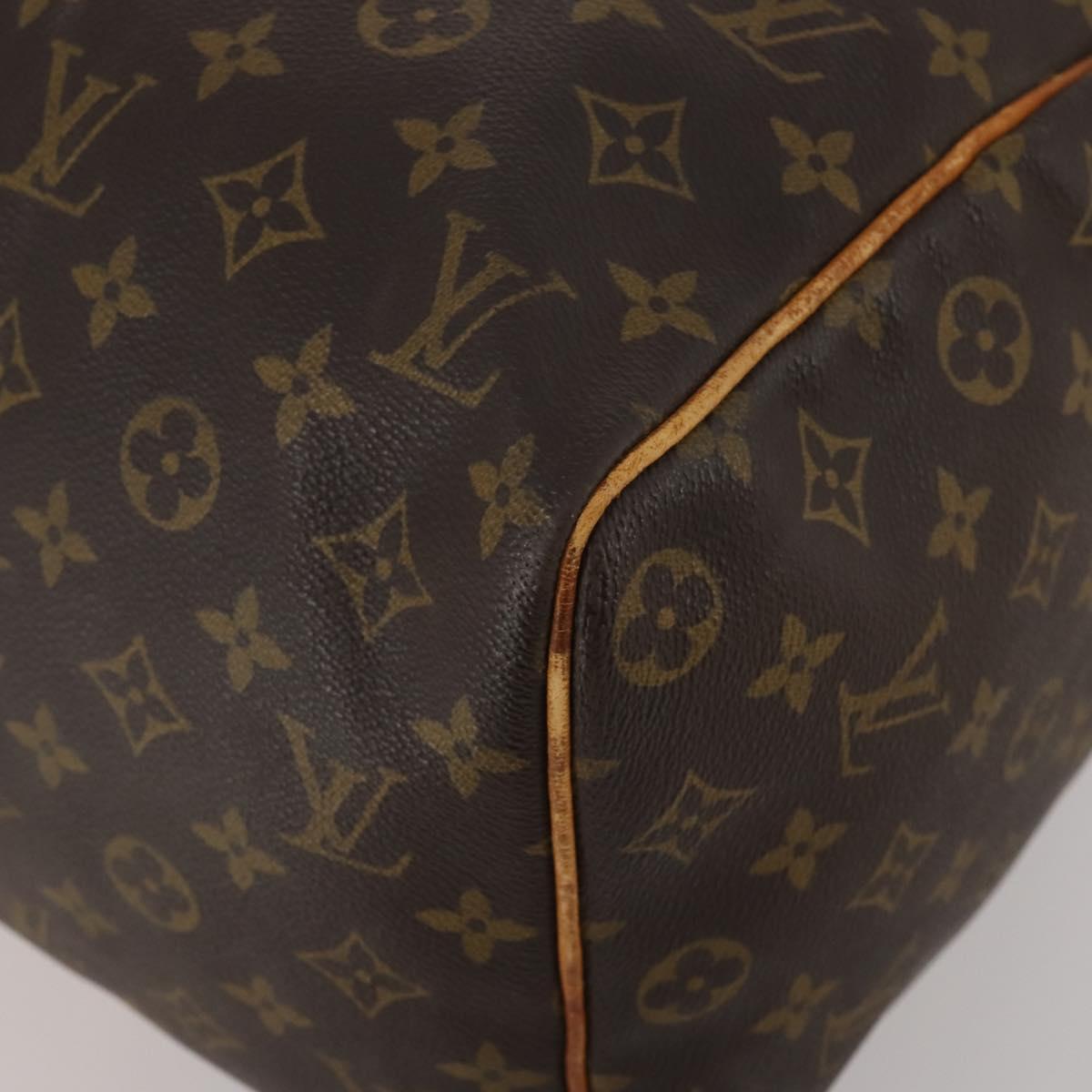LOUIS VUITTON Monogram Keepall 45 Boston Bag M41428 LV Auth 190104