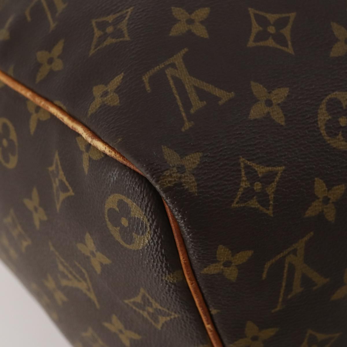 LOUIS VUITTON Monogram Keepall 45 Boston Bag M41428 LV Auth 190104