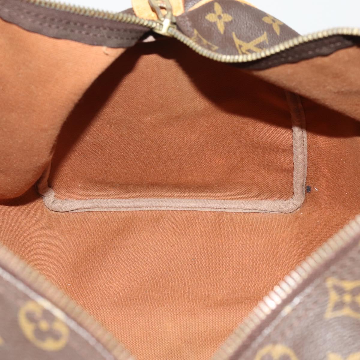 LOUIS VUITTON Monogram Keepall 45 Boston Bag M41428 LV Auth 190104