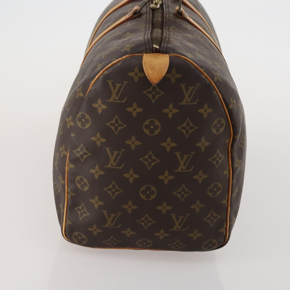 LOUIS VUITTON Monogram Keepall 45 Boston Bag M41428 LV Auth 190104