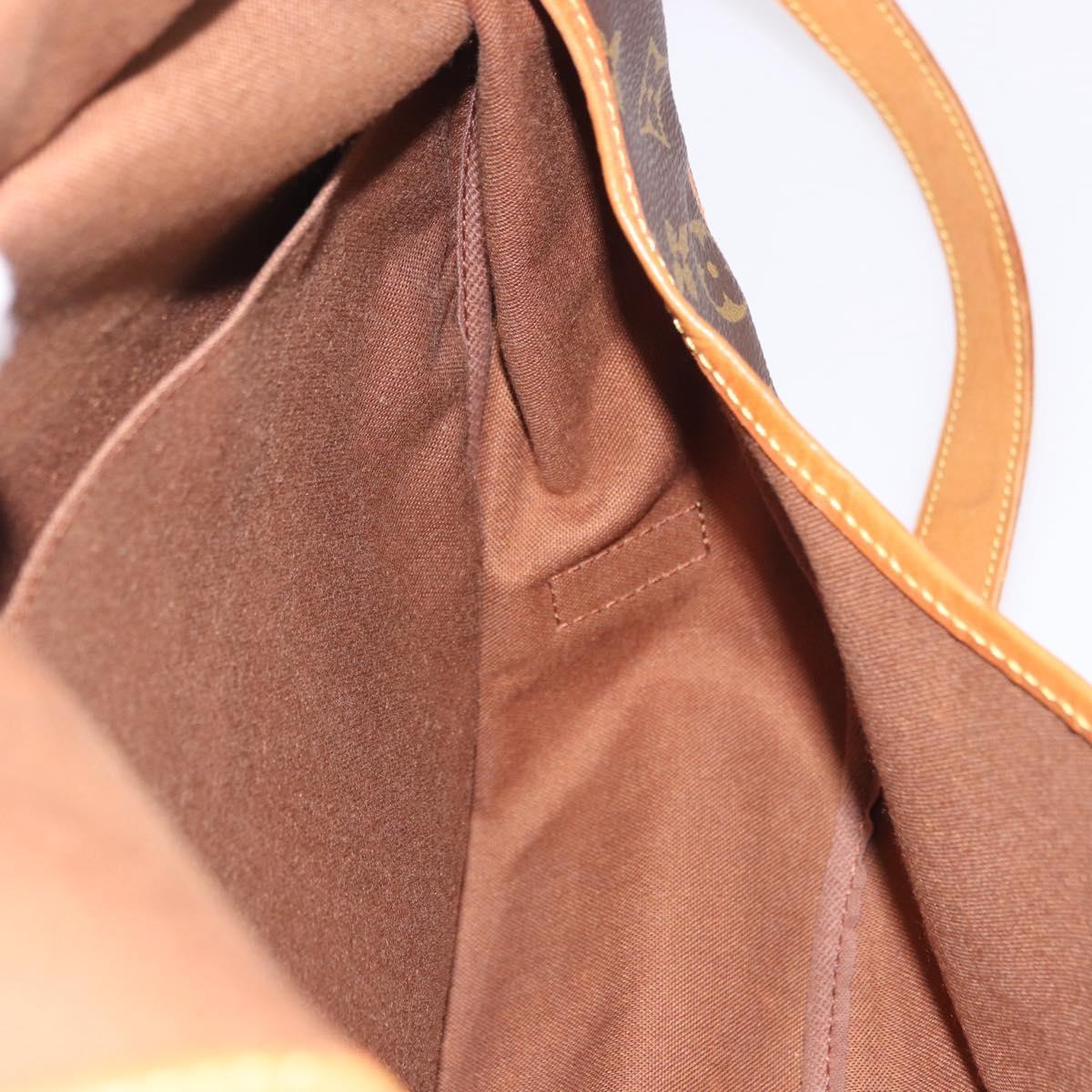 LOUIS VUITTON Monogram Saumur 35 Shoulder Bag M42254 LV Auth 190105A