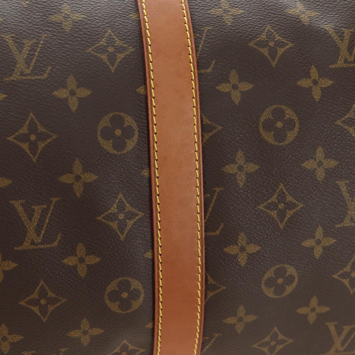 LOUIS VUITTON Monogram Keepall Bandouliere 60 Bag M41412 LV Auth 190106SAV