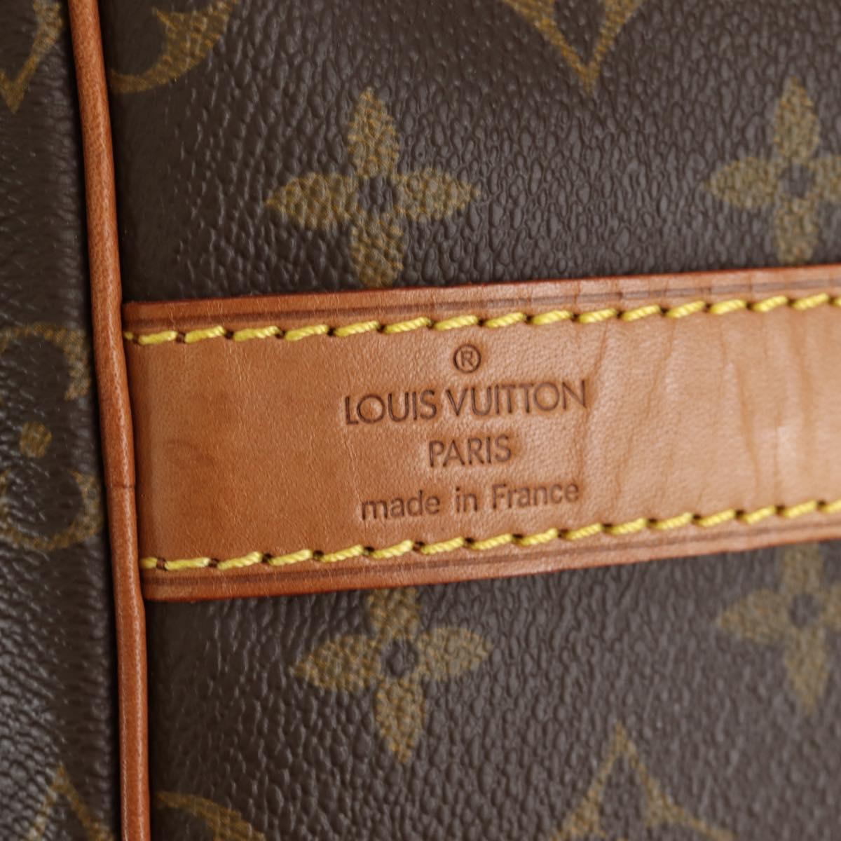 LOUIS VUITTON Monogram Keepall Bandouliere 60 Bag M41412 LV Auth 190106SAV