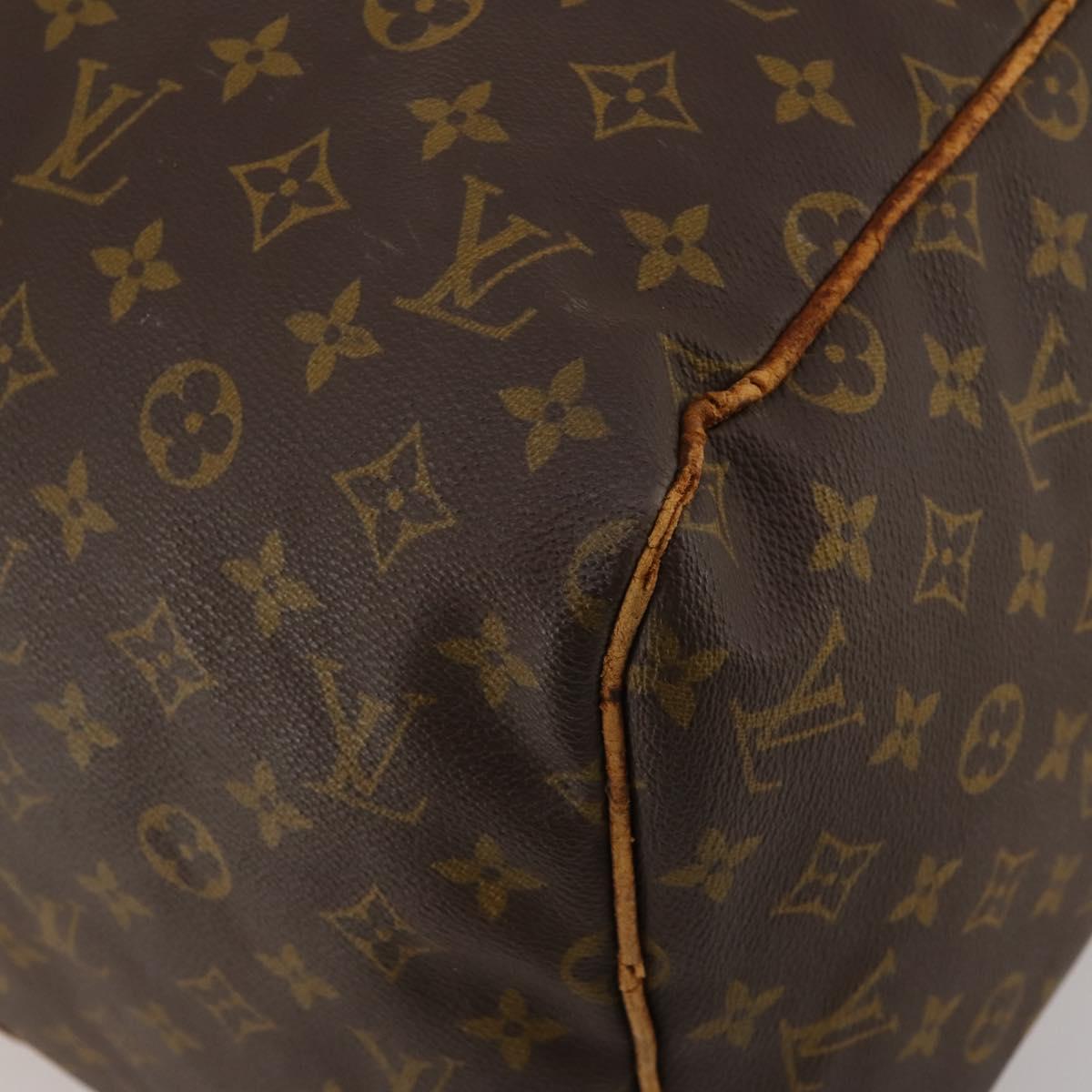 LOUIS VUITTON Monogram Sac Souple 55 Boston Bag M41622 LV Auth 190107