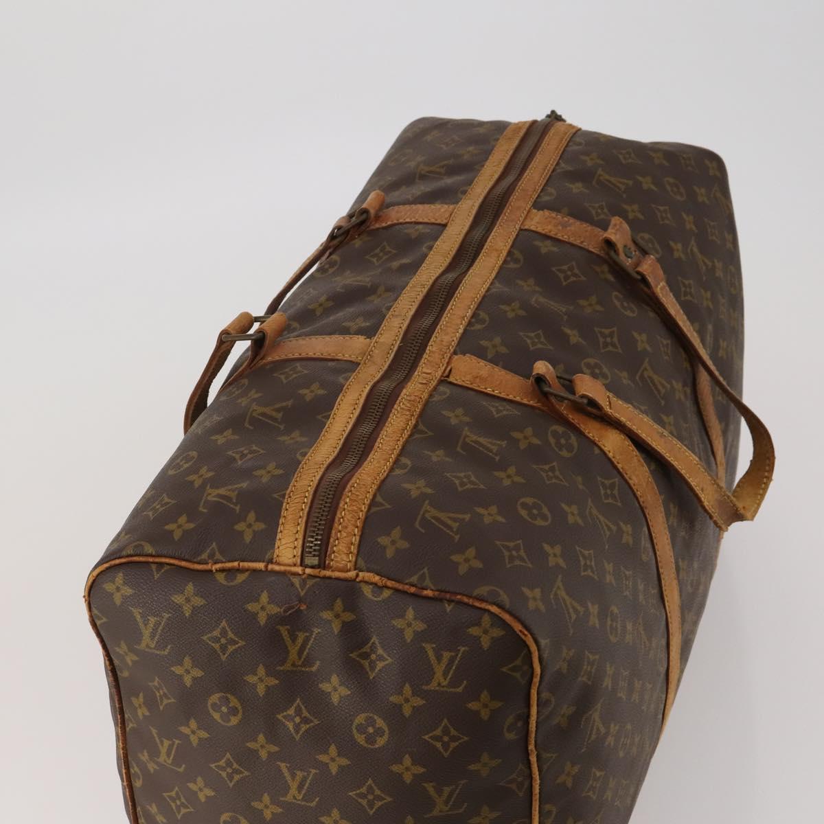LOUIS VUITTON Monogram Sac Souple 55 Boston Bag M41622 LV Auth 190107