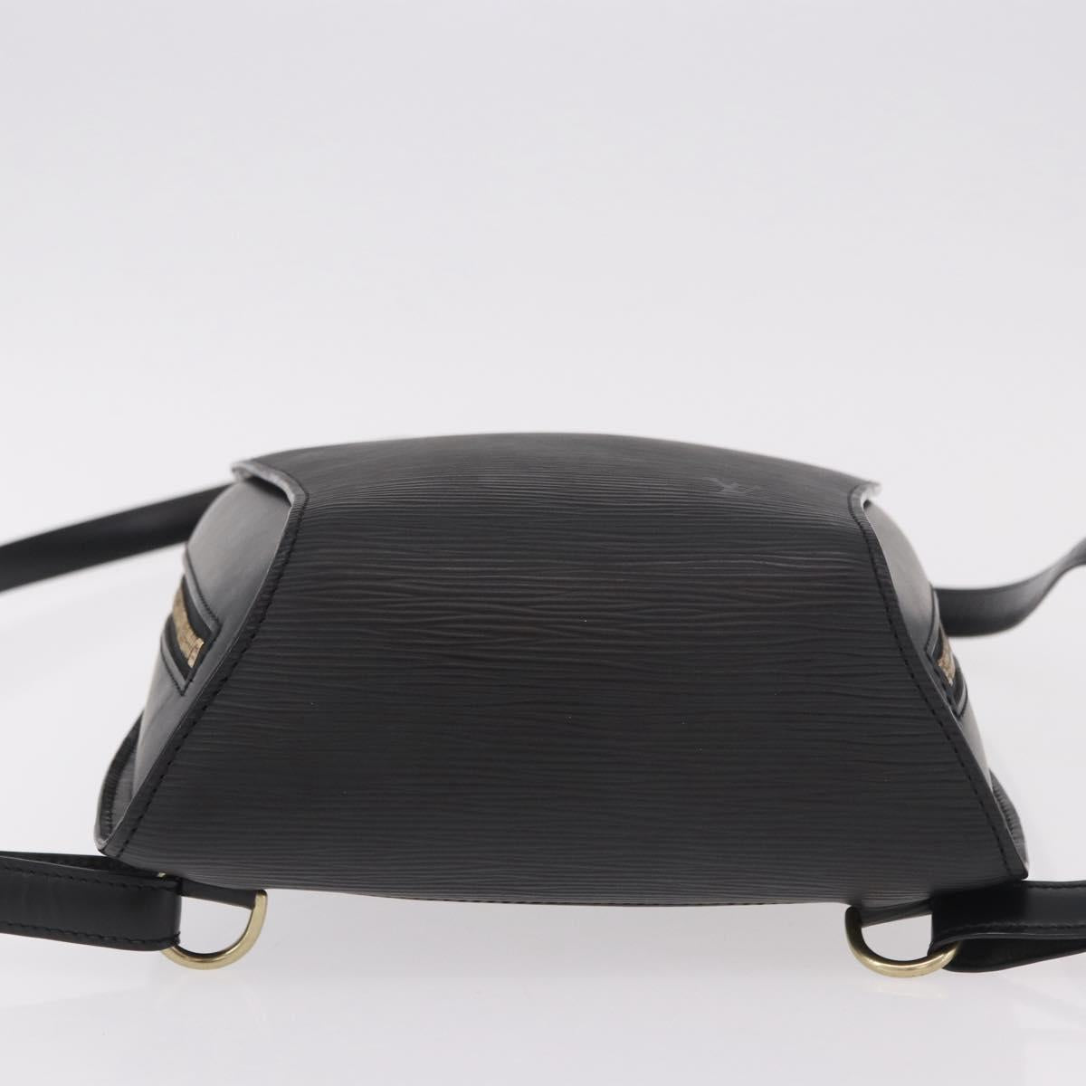 LOUIS VUITTON Epi Mabillon Backpack Black M52232 LV Auth 190121
